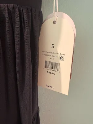 Blogilates Women Sweetheart Babydoll Dress Size Small New thumbnail 4
