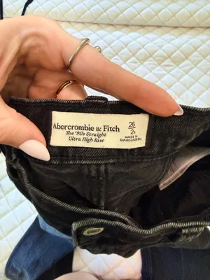 Abercrombie 90s High-Rise Jeans Straight thumbnail 6