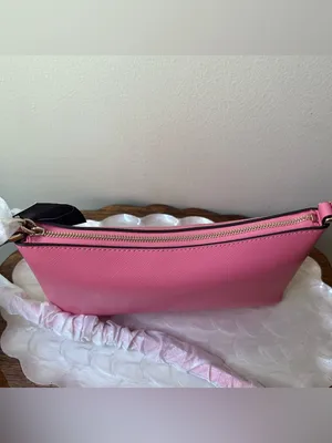 Kate Spade Sadie Small‎ Crossbody Blossom Pink Saffiano Leather NWT thumbnail 15
