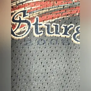 Harley Davidson sturgis lettuce hem perforated‎ long sleeve t-shirt 2006 large thumbnail 3
