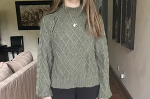 American Eagle Outfitters Mock Neck Sweater thumbnail 2
