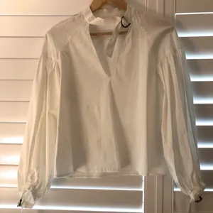 Zara Trafaluc‎ Collection White Cotton Blouse thumbnail 3