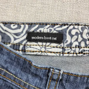 ANA A New Approach Womens Jeans Size 8 Blue Modern Bootcut Medium Wash Denim thumbnail 4