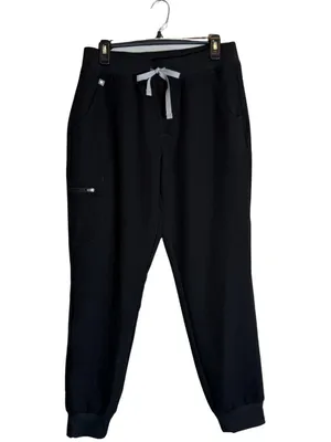 Figs Zamora Jogger Scrub Pant Womens Medium Black Medical Nurse Technical Health thumbnail 5