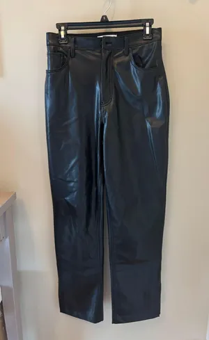 Abercrombie Leather Pants thumbnail 1