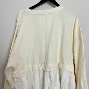 FREE PEOPLE Eleanor Sweatshirt Dress in Grey Combo Size Large thumbnail 9