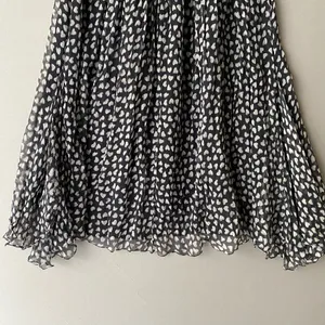 Y2K Leon Max S Black Silk Heart‎ Babydoll Dress Ethereal Whimsigoth Witchy thumbnail 6