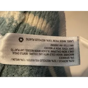 A New Day Women's Light Blue V-Neck Button‎ Front Cardigan Sweater thumbnail 8