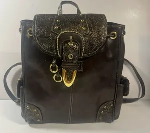 Skater Belt Backpack Brown thumbnail 1