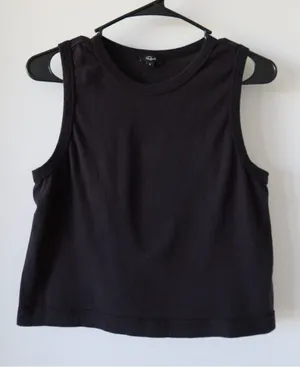 Rails Boxy Tank – Black thumbnail 1