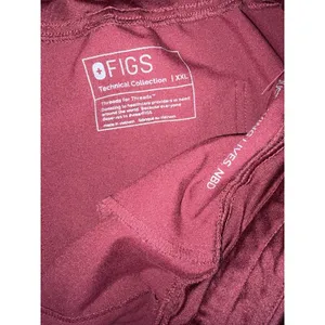figs zamora jogger scrub pants burgundy xxl Women's thumbnail 5