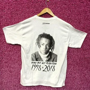 XXXTentacion Gone But Not Forgotten Tribute Rap Tee Small thumbnail 1