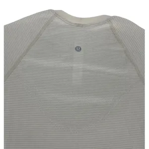 Lululemon Swiftly‎ Tech Cropped Short Sleeve 2.0 Mojave Tan Size 4 thumbnail 6
