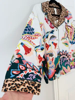 Anthropologie Sarah Gordon Buttondown Flannel Top, Size S thumbnail 6