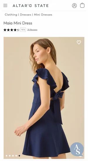 Altar'd State Maia Mini Dress thumbnail 2