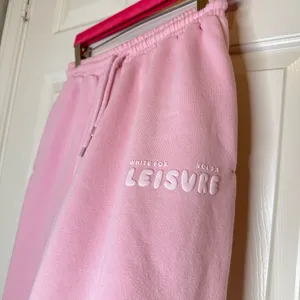 White Fox Baby Pink Volume 3.5 Leisure Sweatpants Sz S thumbnail 8