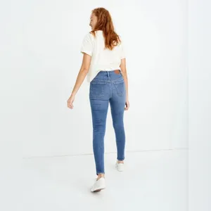 Madewell 9" Mid-Rise Skinny Jeans in Pearson Wash Denim Size 29 Stretchy thumbnail 2