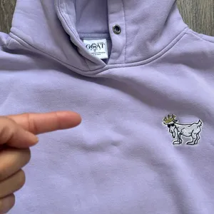 GOAT Lavender Hoodie with Embroidery thumbnail 8