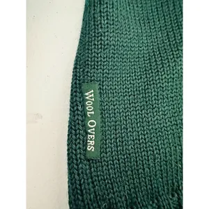 Woolovers Sweater Womens Small Green 100% British Wool‎ Classic Preppy Pullover thumbnail 5