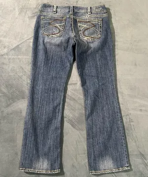 Silver Suki Bootcut Jeans, Size 31x31 thumbnail 3