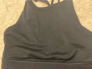 Lululemon Energy Long Line High Neck Bra - True Navy thumbnail 6