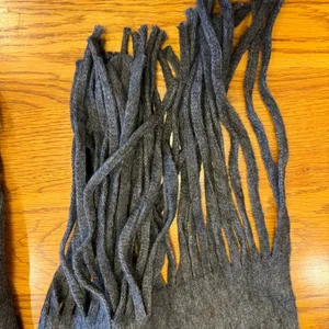 NWT Grey Lucky Brand fringed‎ scarf thumbnail 3