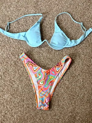 Bikini Set Blue Size XS thumbnail 1