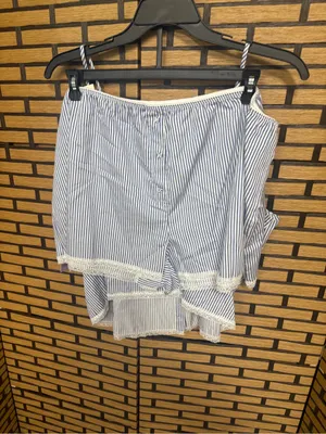 Joyspun blue and white cami and short pajama set size 3X thumbnail 3