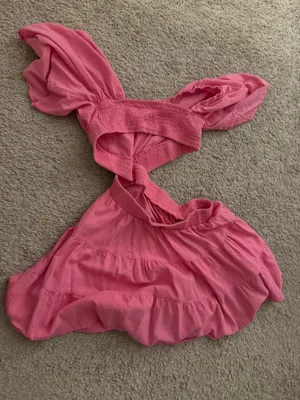 Pink summer dress thumbnail 2