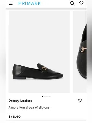 Primark wide fit dressy loafers. Women’s size 7W. thumbnail 5