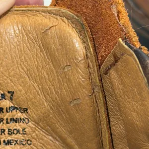 Freebird Hiker Boots‎ Size 7 Tan Distressed Leather Lace Up Lug Sole L98985 thumbnail 6