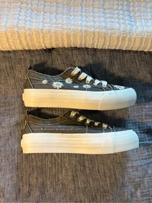 grey Blowfish Malibu Sadie-Sun Platform Sneaker size 7.5 thumbnail 4