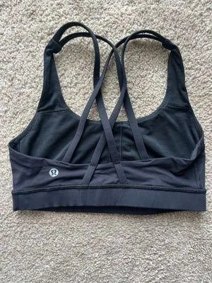 Lululemon Energy Sports Bra 4 Black thumbnail 2