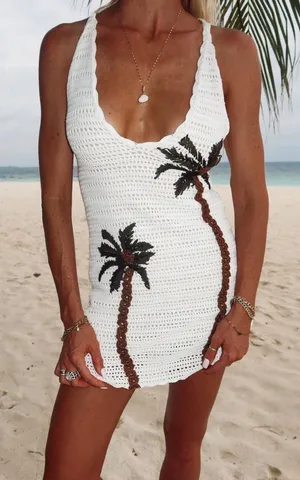Show me your mumu hideaway halter mini dress thumbnail 1