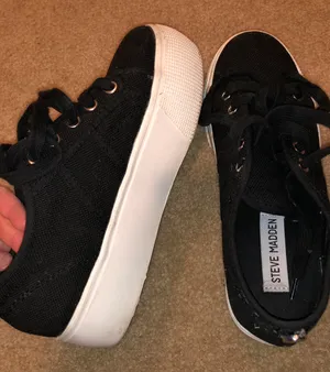 Steve Madden Black Platforms thumbnail 3