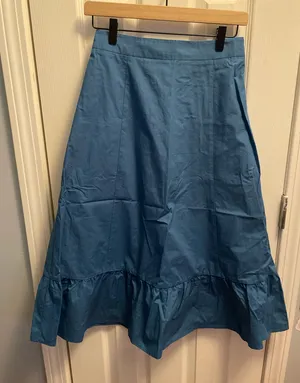 Long Skirt Blue thumbnail 1