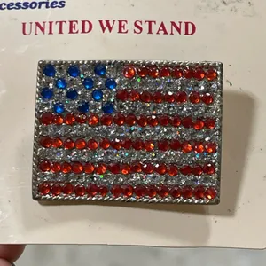 G Accessories United We Stand United States American flag pin brooch thumbnail 2