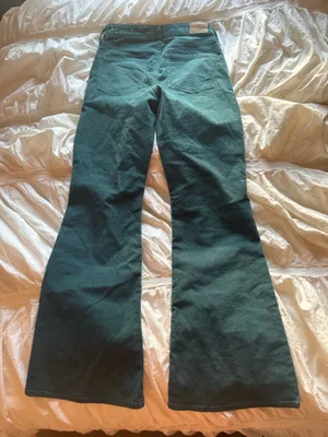 Corduroy American Eagle Flare Pants thumbnail 1