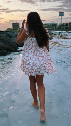 boutique Dress Pink Size M thumbnail 3