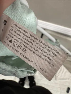 Lululemon Ebb to Street Bra Delicate Mint thumbnail 7