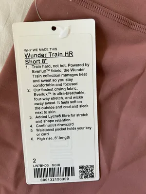 Wunder Train 8” Biker Shorts thumbnail 3