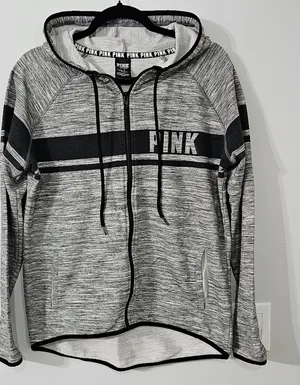 PINK VS athletic sweatshirt with hoodie thumbnail 1