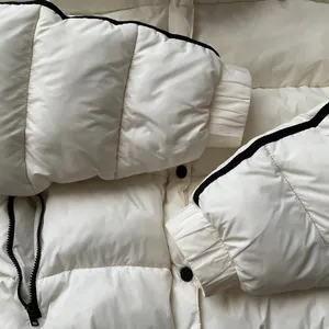 Alo Yoga Aspen Love Puffer Jacket Ivory M thumbnail 9