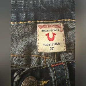 True Religion Blue Jeans for Womens Size 27 thumbnail 6