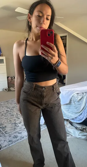 Abercrombie High-Rise Jeans Ultra thumbnail 1