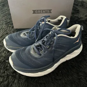 Hoka One One Akasa Blue Lace Up Shoes Sneakers thumbnail 2