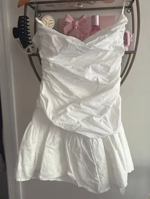 Peppermayo White Mini Dress thumbnail 1