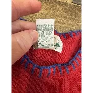 The Quacker Factory Vintage Short Sleeve‎ Sweater Size Small Lighthouse Seaside thumbnail 6