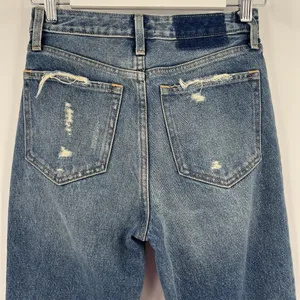 Abercrombie &‎ Fitch Annie High Rise Girlfriend Jeans Distressed Size 24 / 00R thumbnail 7
