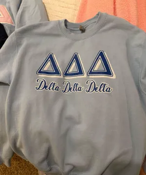Tri Delta Sweatshirt Gildan thumbnail 1
